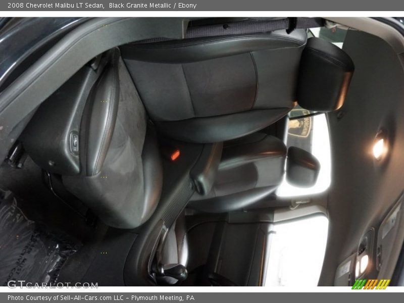 Black Granite Metallic / Ebony 2008 Chevrolet Malibu LT Sedan