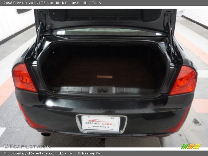 Black Granite Metallic / Ebony 2008 Chevrolet Malibu LT Sedan