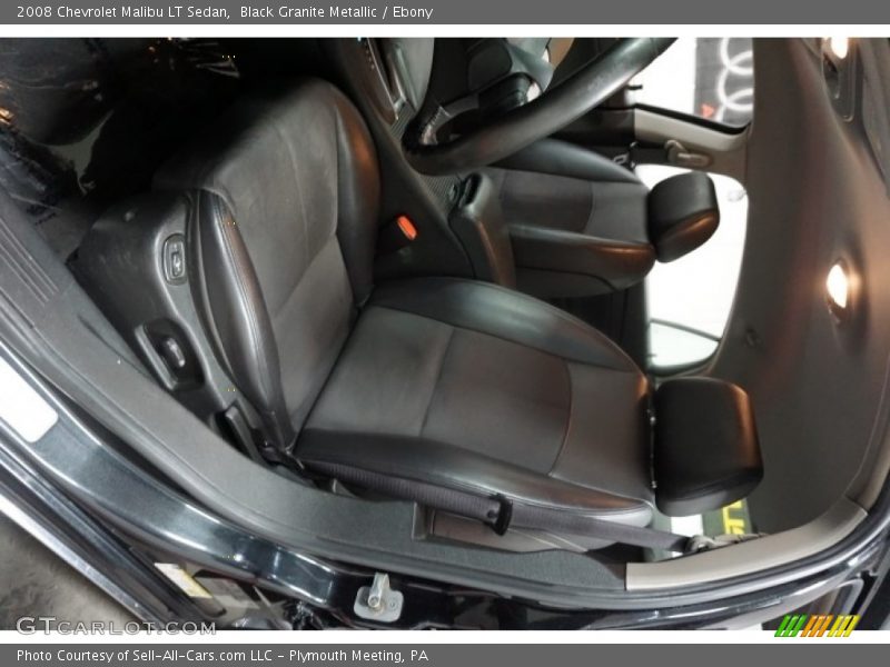 Black Granite Metallic / Ebony 2008 Chevrolet Malibu LT Sedan