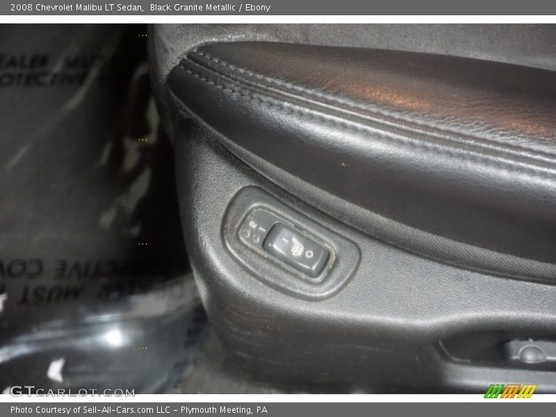 Black Granite Metallic / Ebony 2008 Chevrolet Malibu LT Sedan