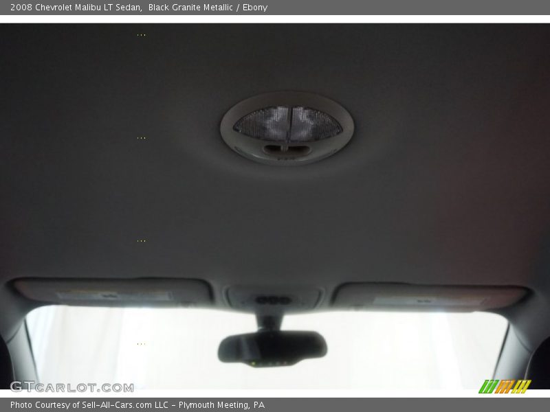 Black Granite Metallic / Ebony 2008 Chevrolet Malibu LT Sedan