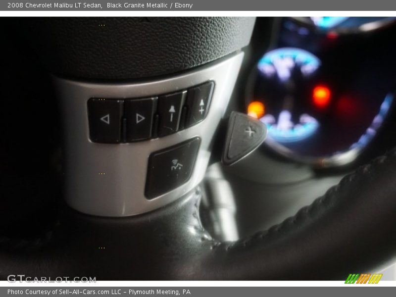 Black Granite Metallic / Ebony 2008 Chevrolet Malibu LT Sedan