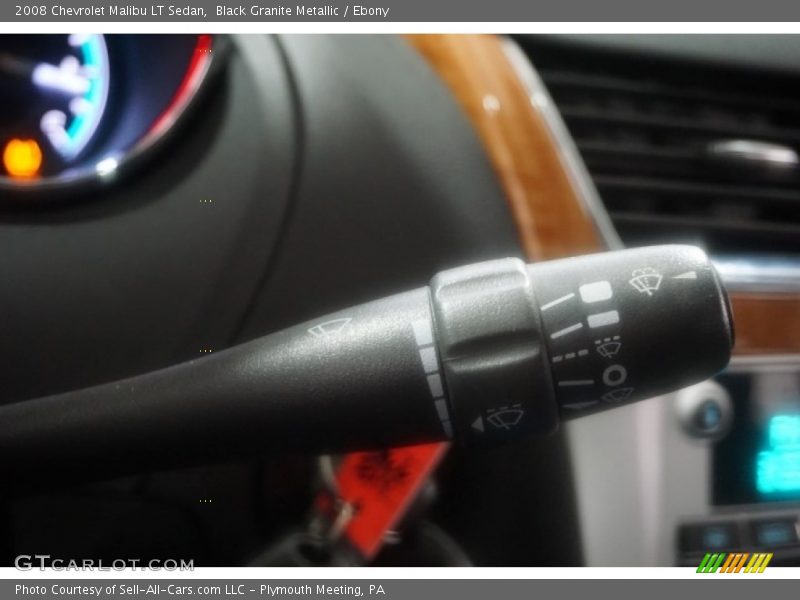 Black Granite Metallic / Ebony 2008 Chevrolet Malibu LT Sedan