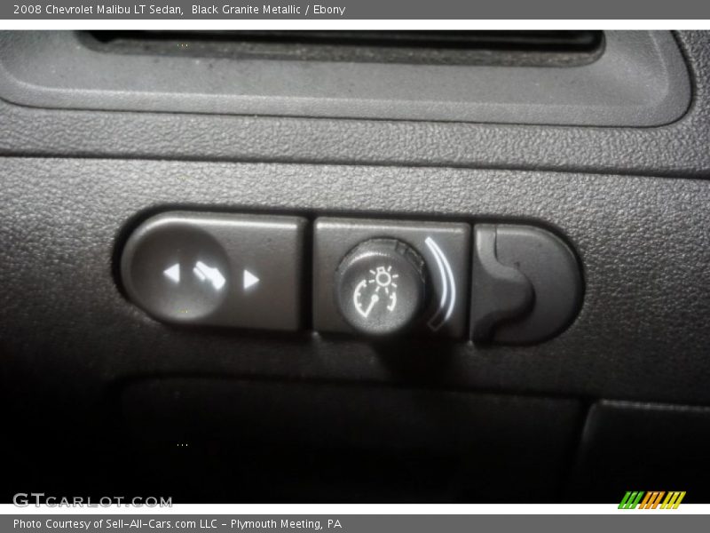 Black Granite Metallic / Ebony 2008 Chevrolet Malibu LT Sedan
