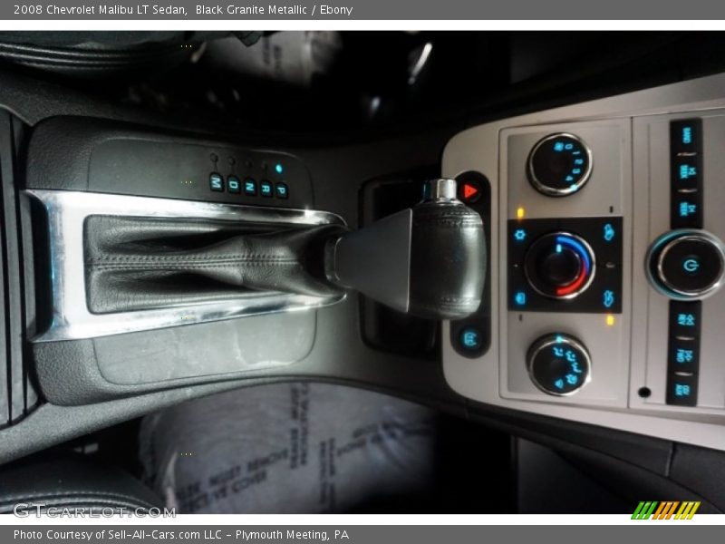 Black Granite Metallic / Ebony 2008 Chevrolet Malibu LT Sedan
