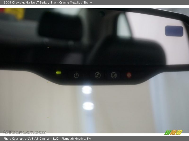 Black Granite Metallic / Ebony 2008 Chevrolet Malibu LT Sedan