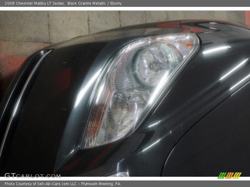 Black Granite Metallic / Ebony 2008 Chevrolet Malibu LT Sedan