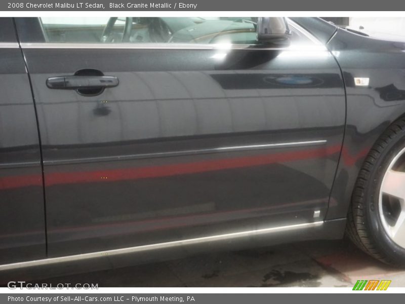 Black Granite Metallic / Ebony 2008 Chevrolet Malibu LT Sedan