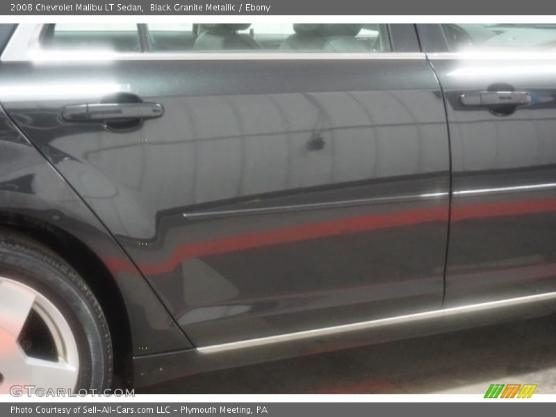 Black Granite Metallic / Ebony 2008 Chevrolet Malibu LT Sedan
