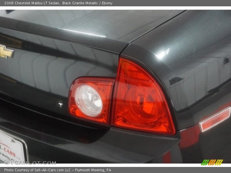 Black Granite Metallic / Ebony 2008 Chevrolet Malibu LT Sedan