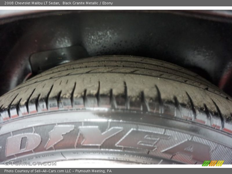 Black Granite Metallic / Ebony 2008 Chevrolet Malibu LT Sedan