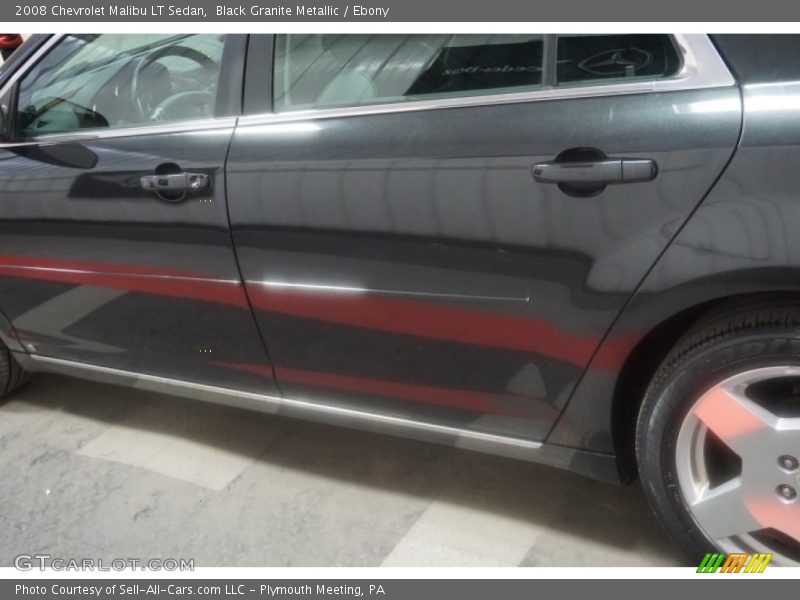 Black Granite Metallic / Ebony 2008 Chevrolet Malibu LT Sedan