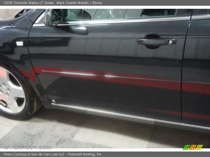 Black Granite Metallic / Ebony 2008 Chevrolet Malibu LT Sedan