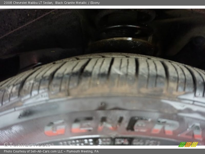 Black Granite Metallic / Ebony 2008 Chevrolet Malibu LT Sedan