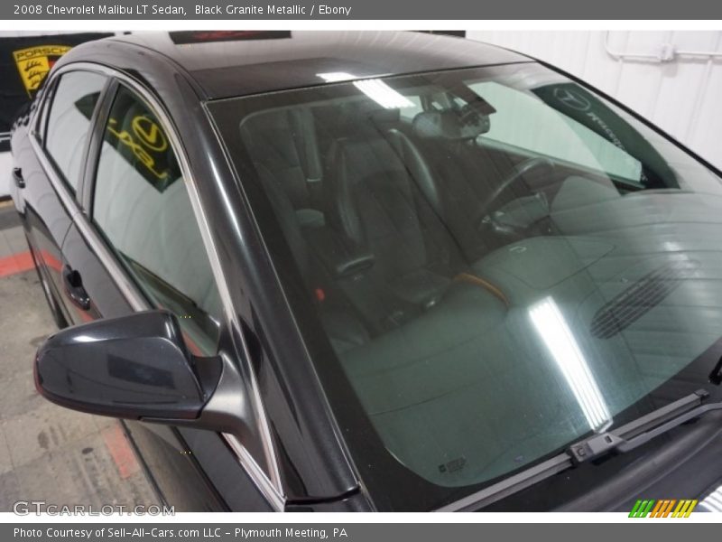 Black Granite Metallic / Ebony 2008 Chevrolet Malibu LT Sedan