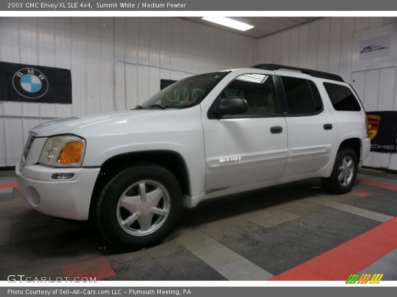 Summit White / Medium Pewter 2003 GMC Envoy XL SLE 4x4