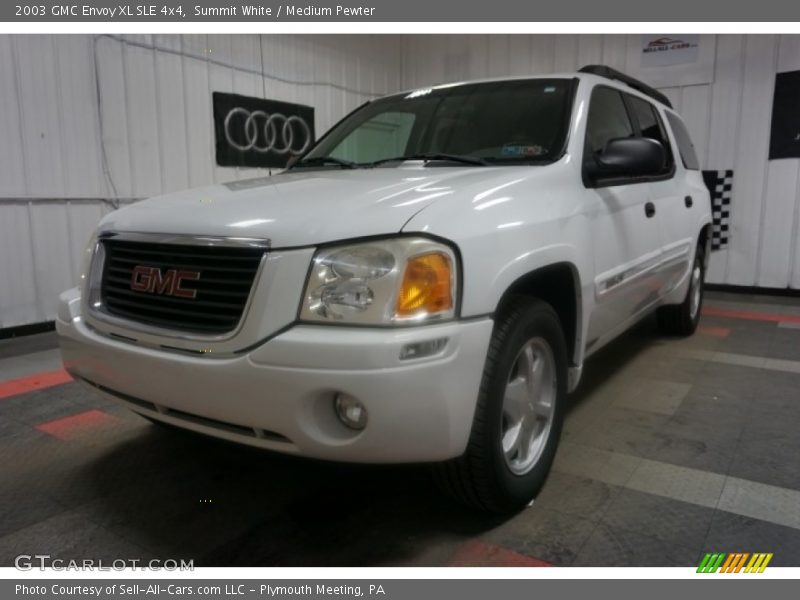 Summit White / Medium Pewter 2003 GMC Envoy XL SLE 4x4