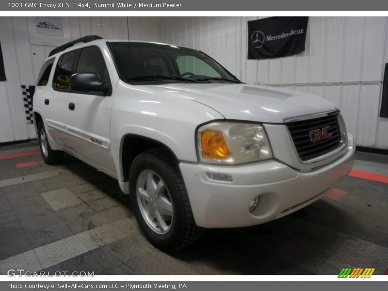 Summit White / Medium Pewter 2003 GMC Envoy XL SLE 4x4