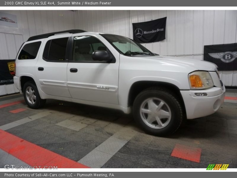 Summit White / Medium Pewter 2003 GMC Envoy XL SLE 4x4
