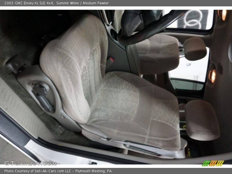 Summit White / Medium Pewter 2003 GMC Envoy XL SLE 4x4
