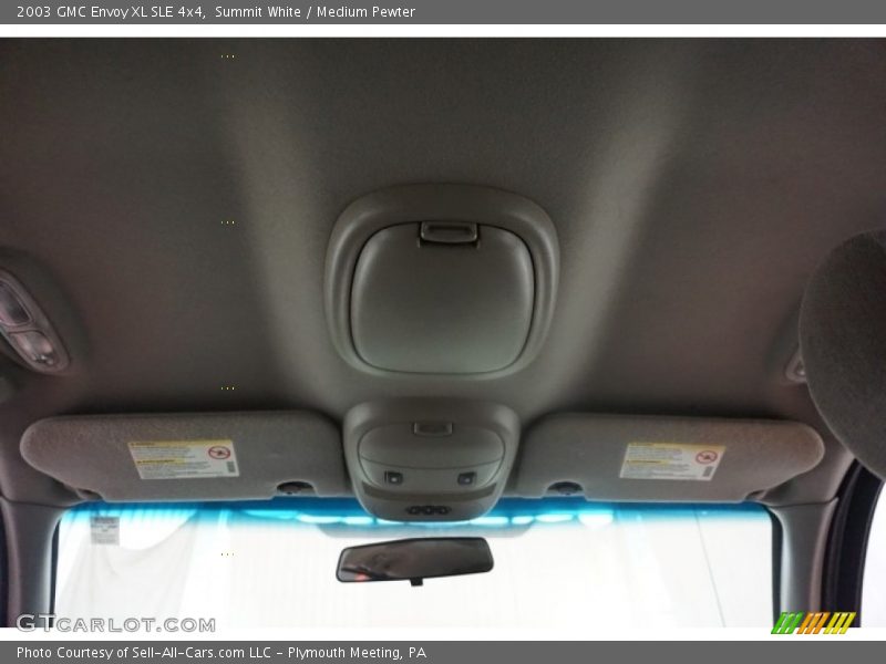 Summit White / Medium Pewter 2003 GMC Envoy XL SLE 4x4