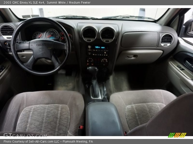 Summit White / Medium Pewter 2003 GMC Envoy XL SLE 4x4