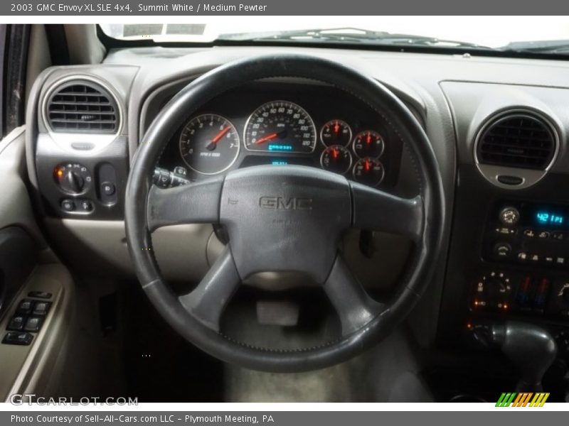 Summit White / Medium Pewter 2003 GMC Envoy XL SLE 4x4