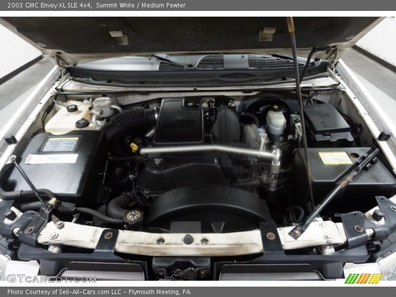 Summit White / Medium Pewter 2003 GMC Envoy XL SLE 4x4
