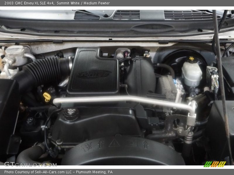 Summit White / Medium Pewter 2003 GMC Envoy XL SLE 4x4