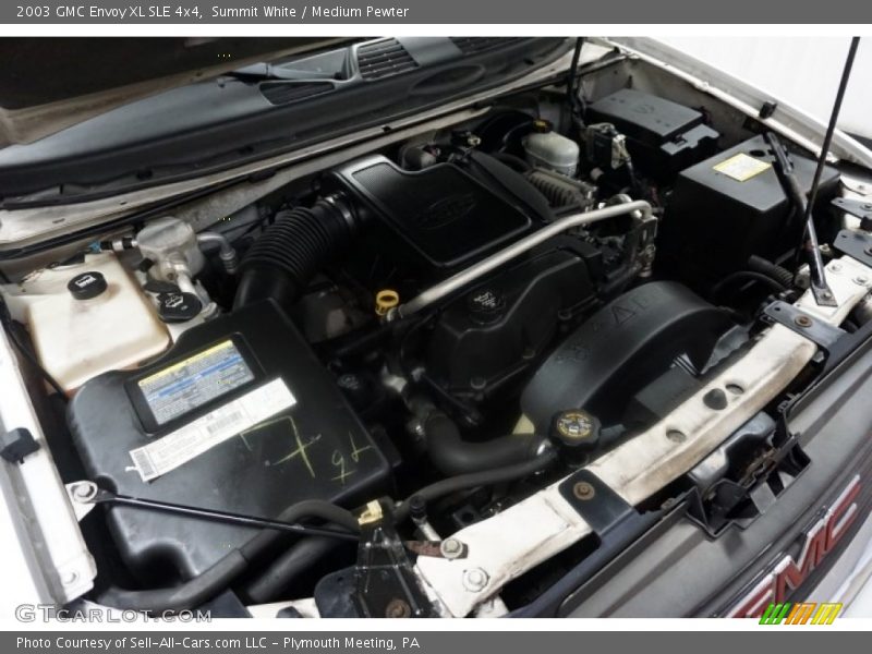 Summit White / Medium Pewter 2003 GMC Envoy XL SLE 4x4