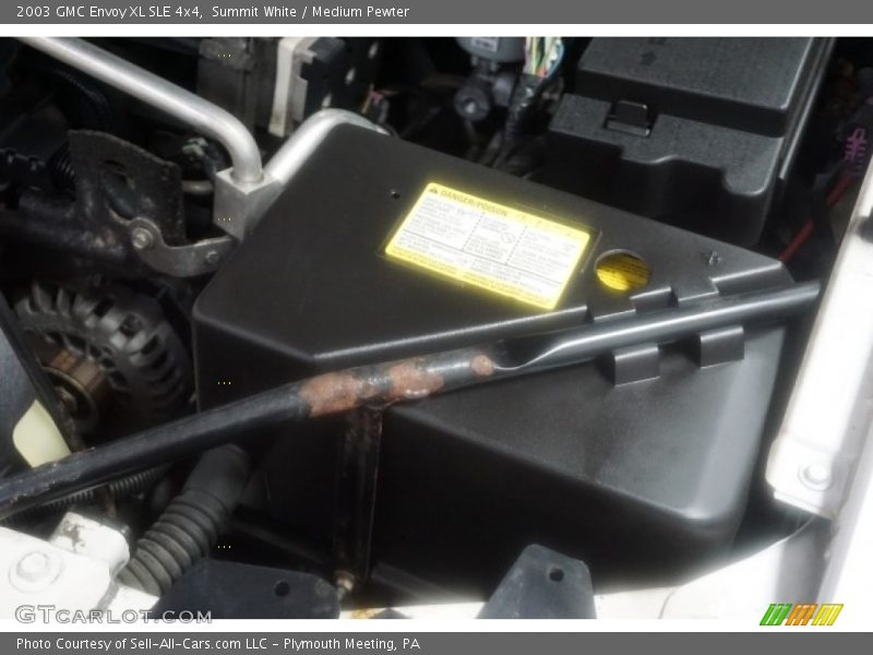 Summit White / Medium Pewter 2003 GMC Envoy XL SLE 4x4