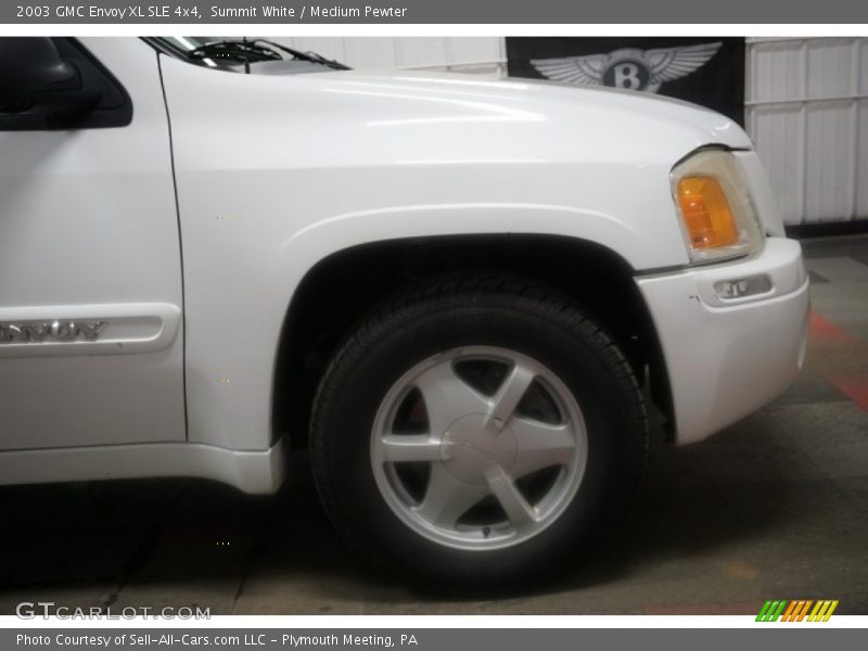 Summit White / Medium Pewter 2003 GMC Envoy XL SLE 4x4