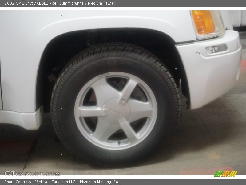 Summit White / Medium Pewter 2003 GMC Envoy XL SLE 4x4