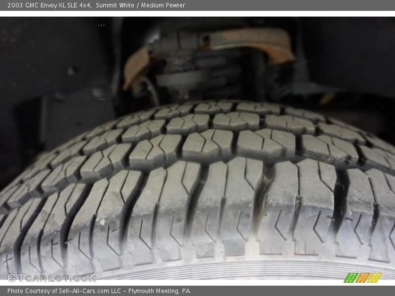 Summit White / Medium Pewter 2003 GMC Envoy XL SLE 4x4