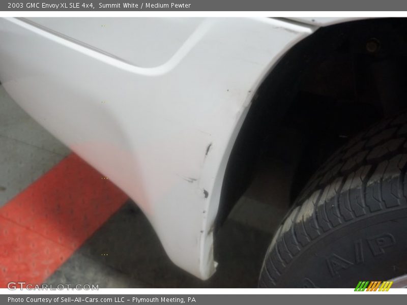 Summit White / Medium Pewter 2003 GMC Envoy XL SLE 4x4