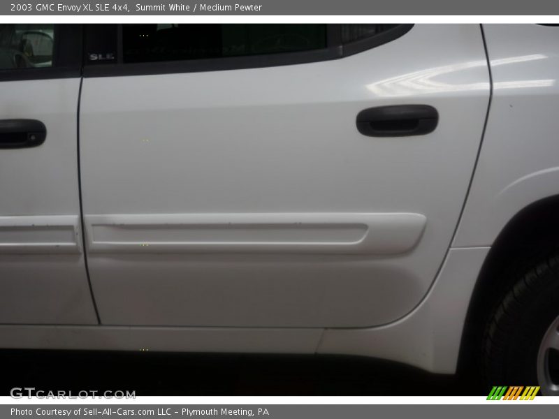 Summit White / Medium Pewter 2003 GMC Envoy XL SLE 4x4