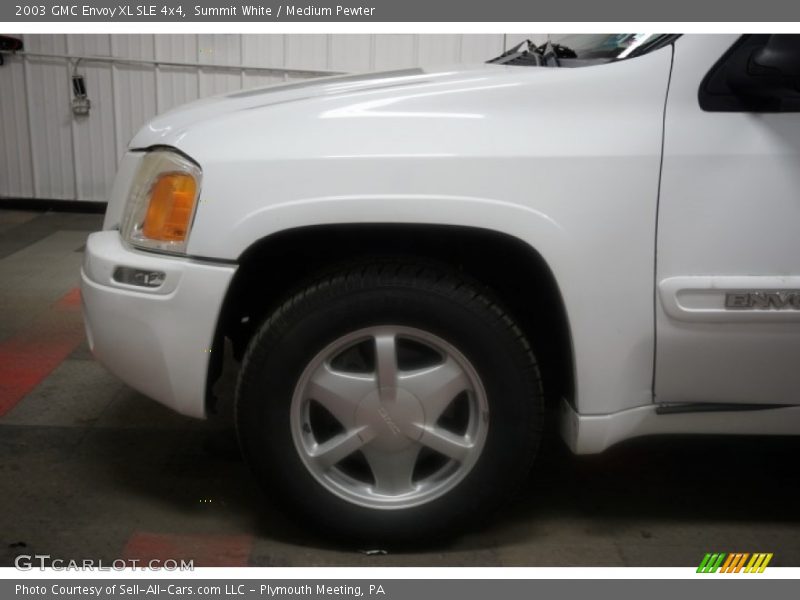 Summit White / Medium Pewter 2003 GMC Envoy XL SLE 4x4