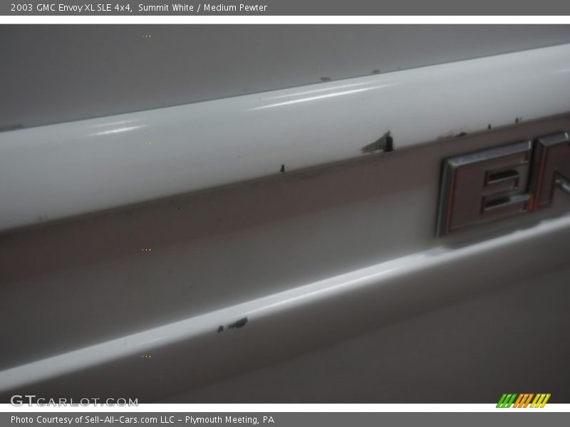 Summit White / Medium Pewter 2003 GMC Envoy XL SLE 4x4