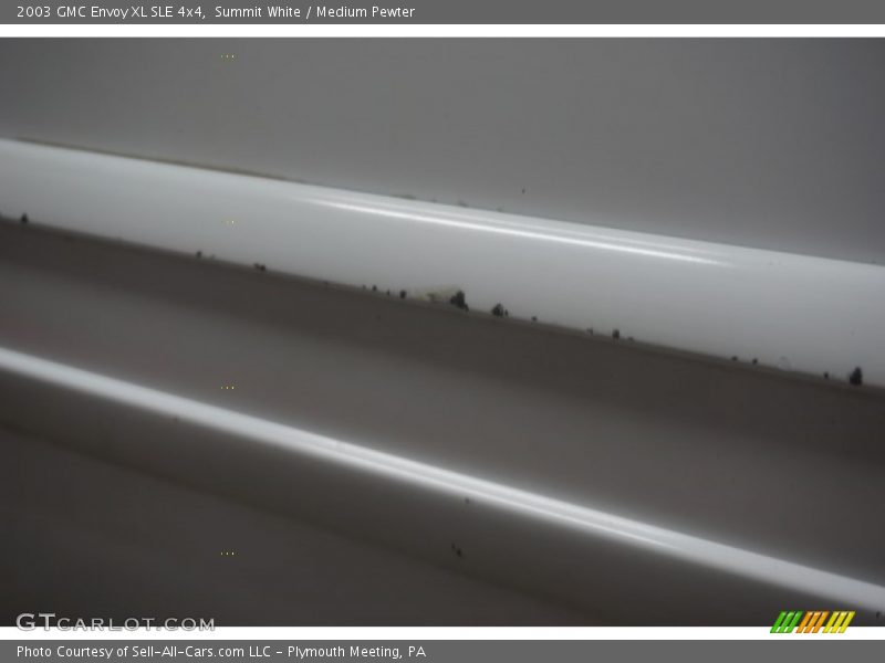 Summit White / Medium Pewter 2003 GMC Envoy XL SLE 4x4