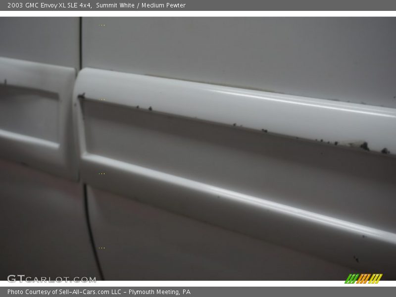 Summit White / Medium Pewter 2003 GMC Envoy XL SLE 4x4