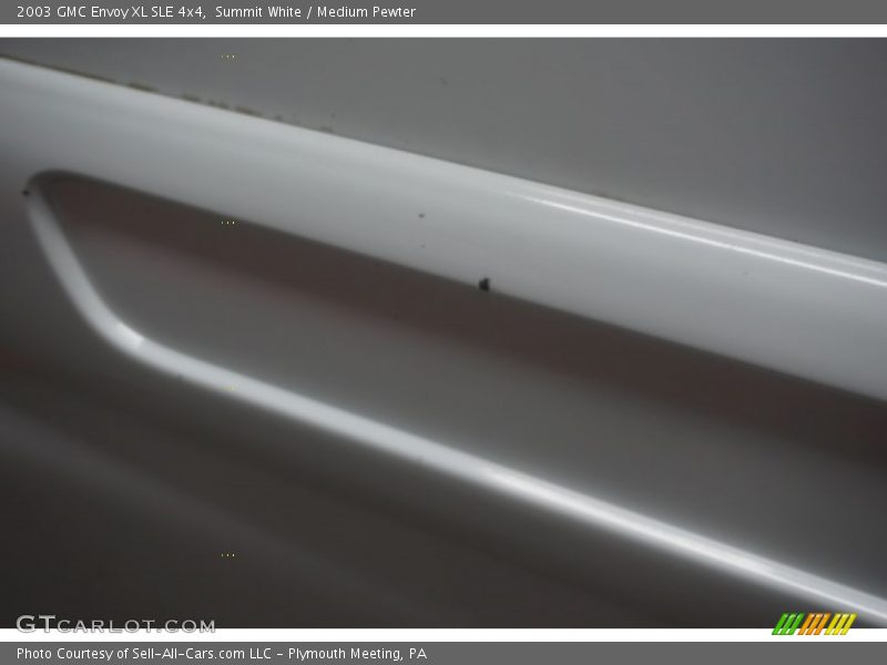 Summit White / Medium Pewter 2003 GMC Envoy XL SLE 4x4