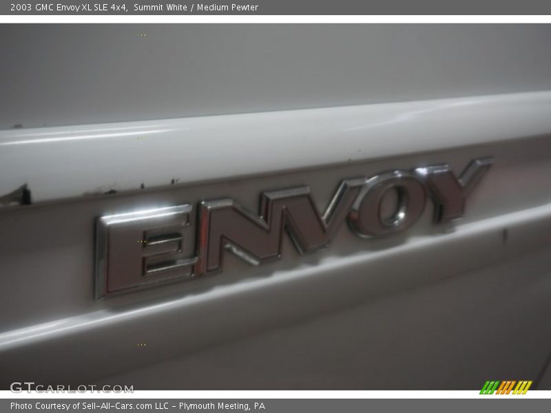 Summit White / Medium Pewter 2003 GMC Envoy XL SLE 4x4