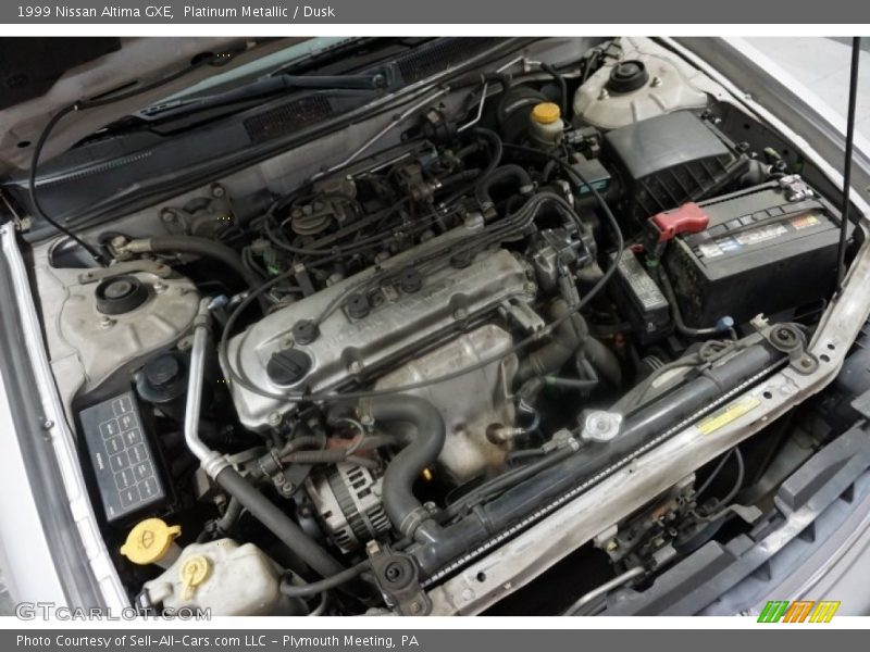Platinum Metallic / Dusk 1999 Nissan Altima GXE