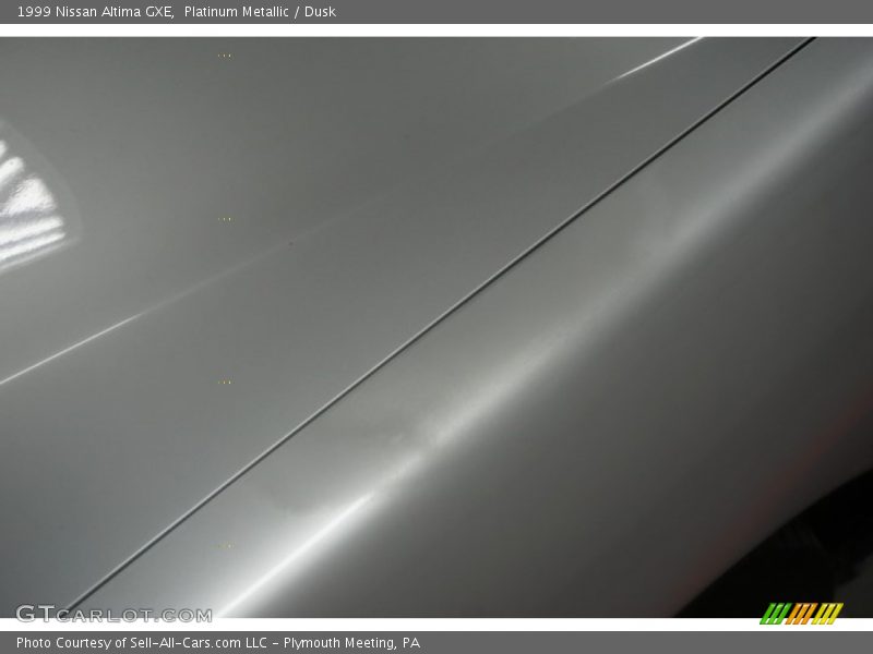 Platinum Metallic / Dusk 1999 Nissan Altima GXE