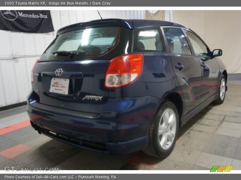 Indigo Ink Blue Metallic / Dark Gray 2003 Toyota Matrix XR