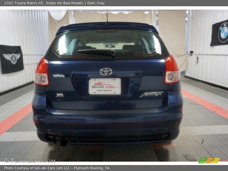 Indigo Ink Blue Metallic / Dark Gray 2003 Toyota Matrix XR