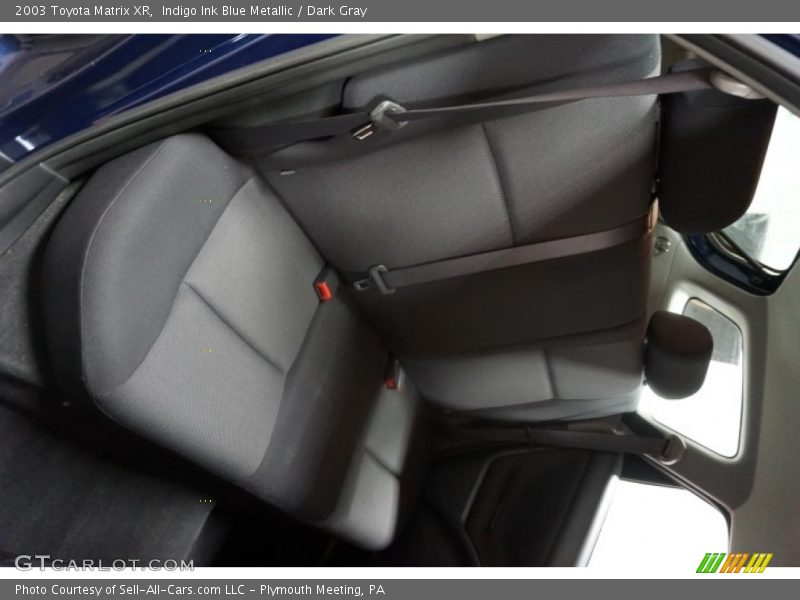 Indigo Ink Blue Metallic / Dark Gray 2003 Toyota Matrix XR
