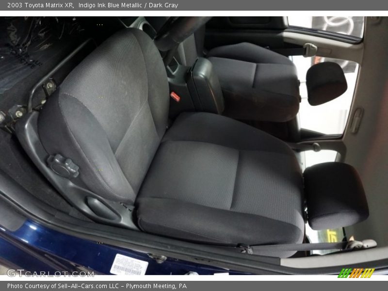 Indigo Ink Blue Metallic / Dark Gray 2003 Toyota Matrix XR