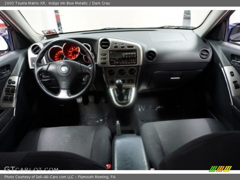Indigo Ink Blue Metallic / Dark Gray 2003 Toyota Matrix XR