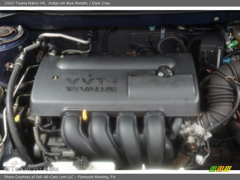Indigo Ink Blue Metallic / Dark Gray 2003 Toyota Matrix XR